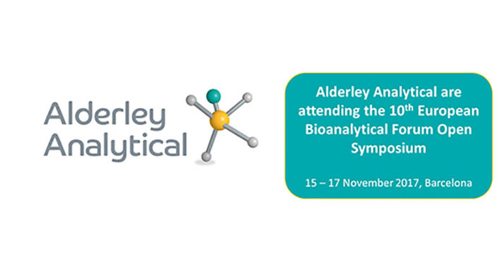 Alderley Analytical are attending the 10th European Bioanalytical Forum Open Symposium